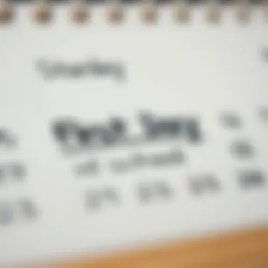 A calendar highlighting the first day of school marked with enthusiasm.