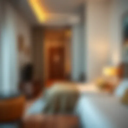 Budget-friendly hotel apartment interior showcasing comfort and style