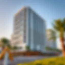 Exterior view of Al Durrah Building showcasing its modern architecture