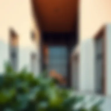 Modern architectural design of Al Hathboor properties