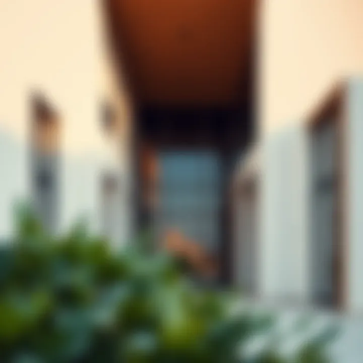 Modern architectural design of Al Hathboor properties