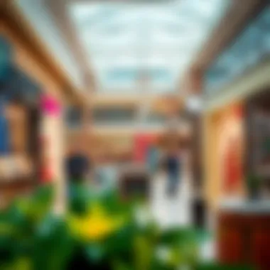 Interior Shopping Experience at Al Hudaiba Mall Interior view highlighting the vibrant shopping environment at Al Hudaiba Mall