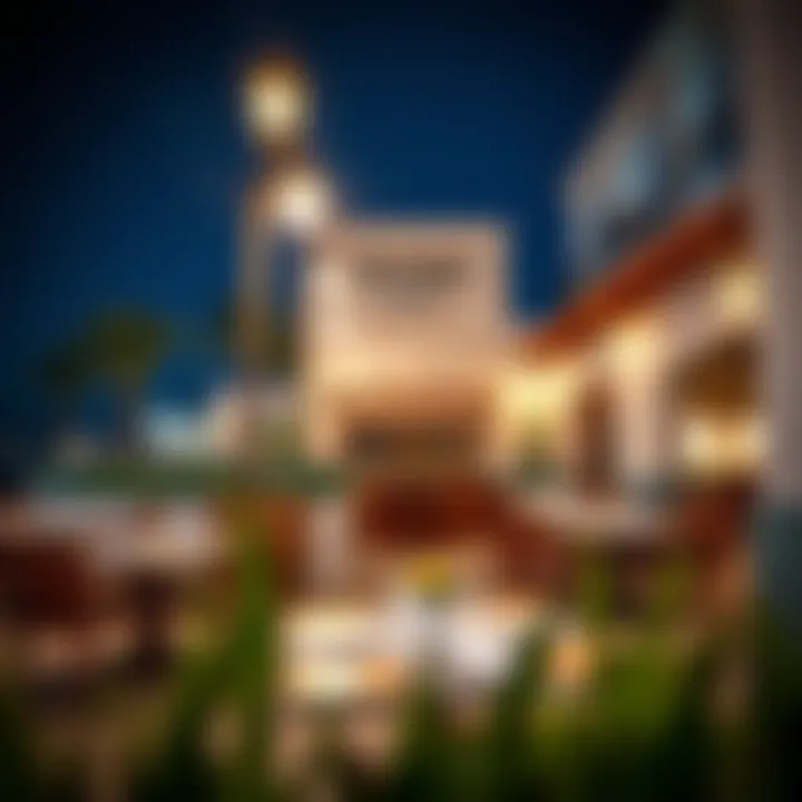 Charming Outdoor Dining at Al Magazi An inviting view of the outdoor seating area at Al Magazi, perfect for dining under the stars