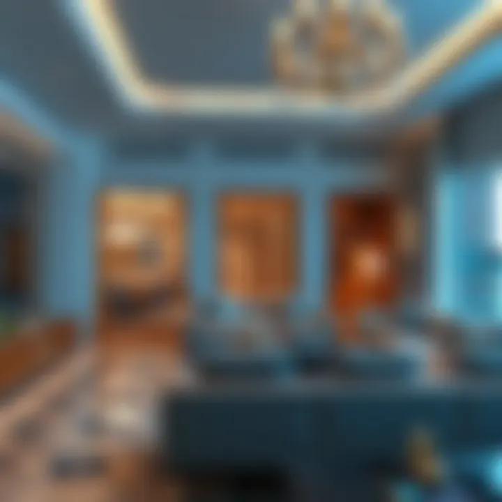 Luxurious interior of Al Nawras Hotel Apartments