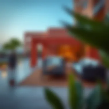 Relaxing atmosphere in Al Nawras Hotel Apartments