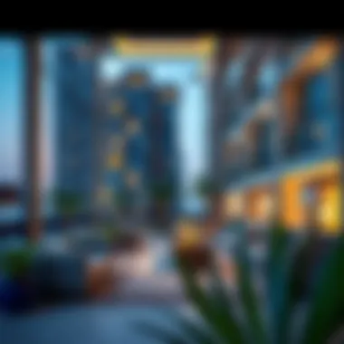 Modern apartment complex in Al Qusais 4 with vibrant surroundings