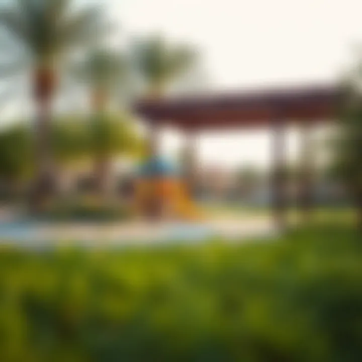 Community Park in Alwarsan A serene park in Alwarsan offering recreational amenities for residents
