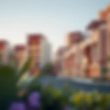 Residential Architecture in Alwarsan Modern residential buildings in Alwarsan highlighting architectural diversity
