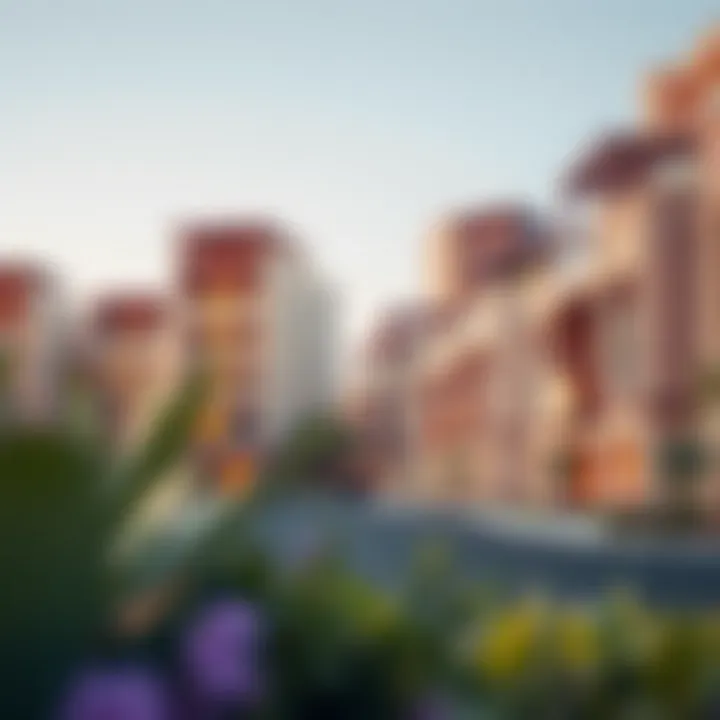 Residential Architecture in Alwarsan Modern residential buildings in Alwarsan highlighting architectural diversity