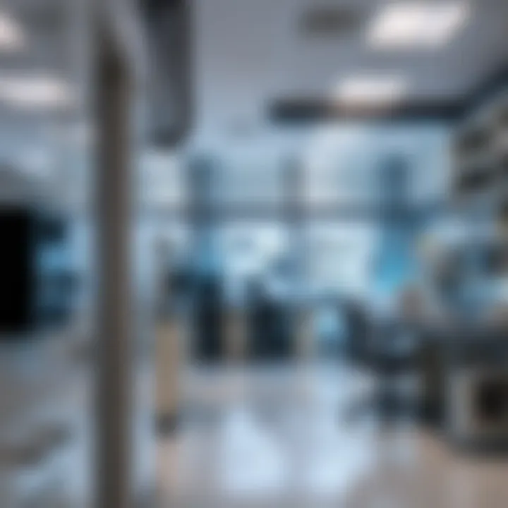 Advanced Research Facilities Research laboratory equipped with advanced technology