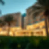 Architectural marvel of برج الاخلاص showcasing its unique design