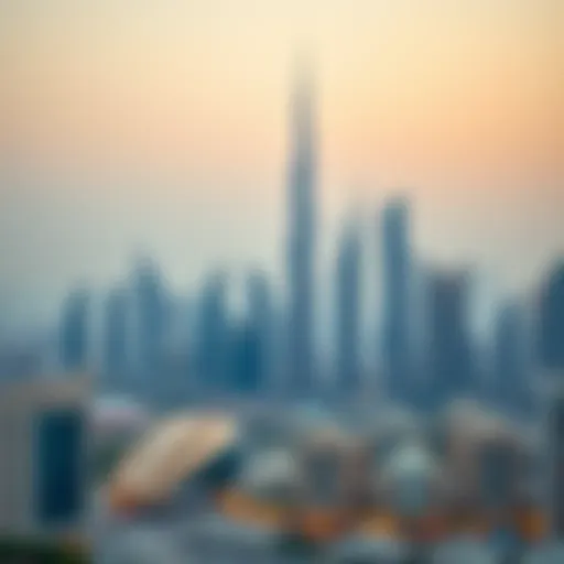 Stunning skyline of Dubai showcasing real estate