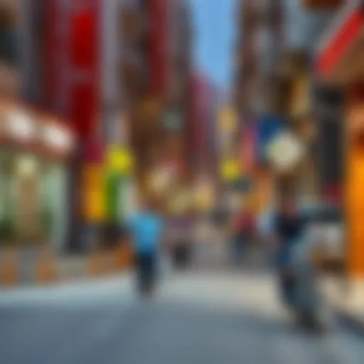 Vibrant streets of Karama showcasing local life