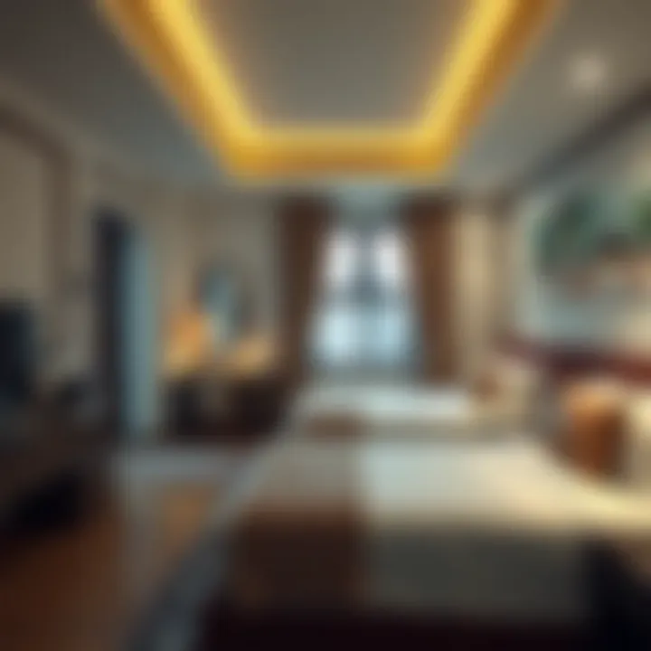 A snapshot of various studio room options available for rent