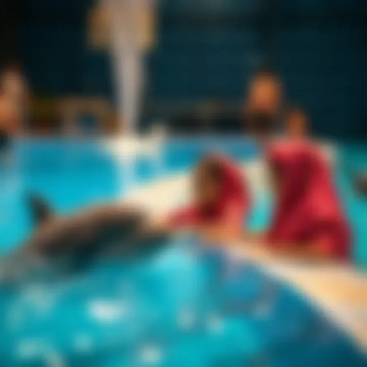 An educational tour showcasing marine conservation efforts at Dolphin Bay