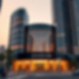 Emaar Sales Center exterior design