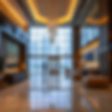 Interior view of Emaar Sales Center