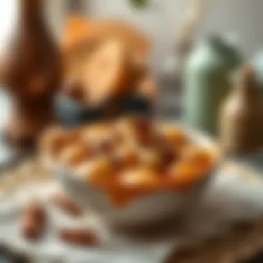 Balaleet: A Sweet and Savory Treat A traditional bowl of balaleet topped with aromatic spices
