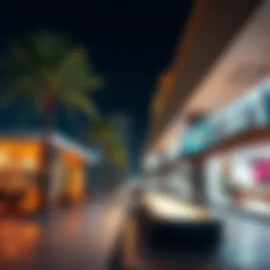 A snapshot of commercial spaces in Al Maya illustrating investment opportunities
