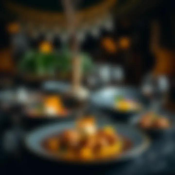 Culinary Masterpieces at Asma Artfully presented dishes from the menu