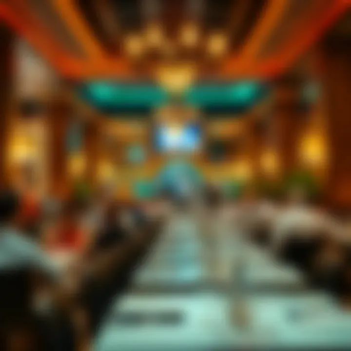 Vibrant Atmosphere at Asma Restaurant Patrons enjoying their dining experience