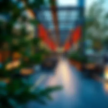 Innovative Design of Box Park An artistic representation of Box Park's innovative design