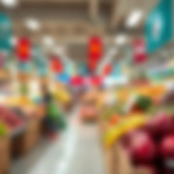Fresh Produce at Carrefour Inside Carrefour highlighting fresh produce and groceries