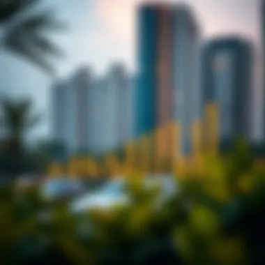 Market Trends in Damac Park Greens A graph illustrating market trends and investment potential in the Damac Park Greens area