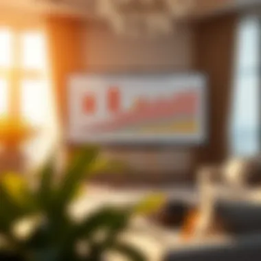Real estate investment presentation with charts