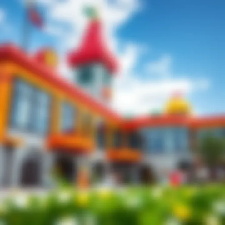 Brick-built attractions that highlight creativity and design at LEGOLAND Dubai.