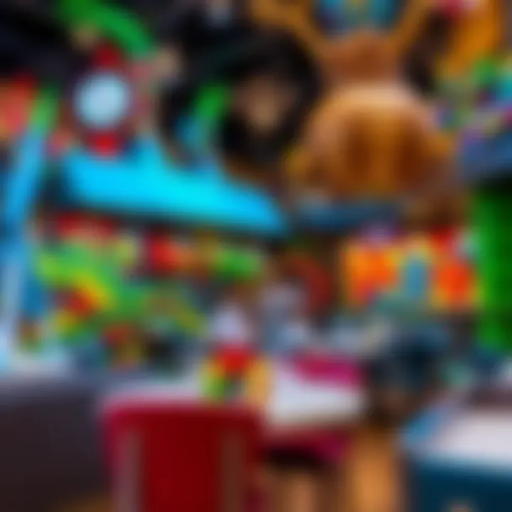 Themed dining options within LEGOLAND Dubai.