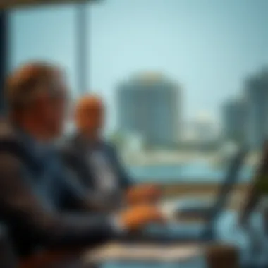 Investors analyzing market trends for offplan properties