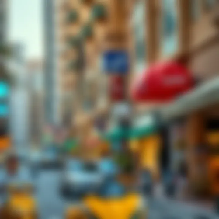 Mankhool's Vibrant Surroundings View of Mankhool street with local amenities