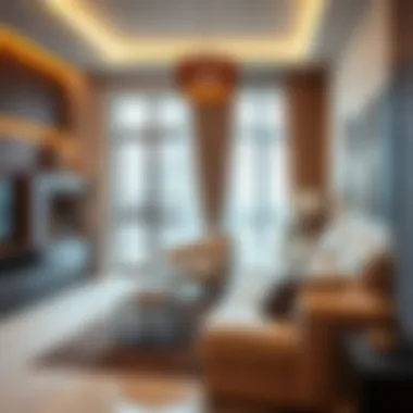 Cozy room interior in Al Warqa 2 showcasing modern decor