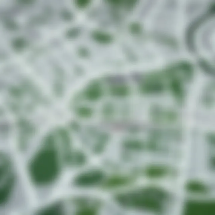 Map highlighting Al Warqa 2 locality in Dubai