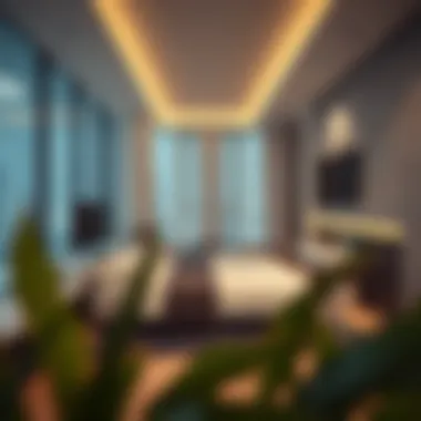 Modern Studio Interior A modern studio apartment interior highlighting design and functionality.