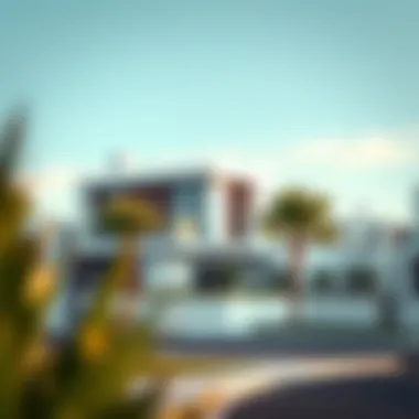 Contemporary Residential Architecture in Aljada Modern architectural designs in Aljada's residential areas