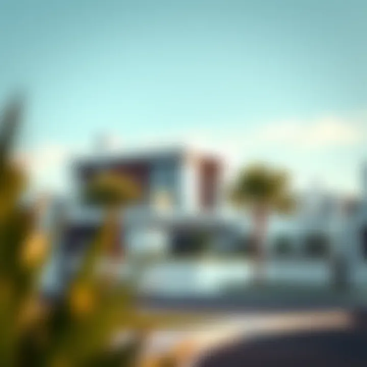 Contemporary Residential Architecture in Aljada Modern architectural designs in Aljada's residential areas