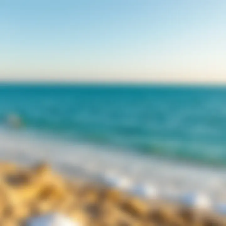 The Serene Beaches of Dubai: A Perfect Retreat A serene beach scene in Dubai with clear blue waters