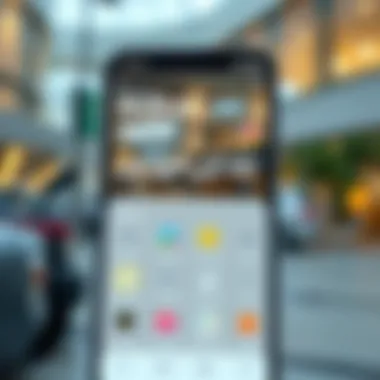 User-Friendly Interface of Dubai Now App Dubai Now application interface showcasing various services