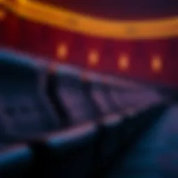 Luxurious seating in a Dubai cinema