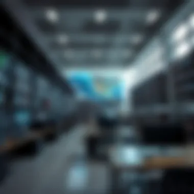 A technologically equipped school library