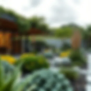 Innovative Design Principles in Miracle Garden Architectural landscape showcasing innovative design