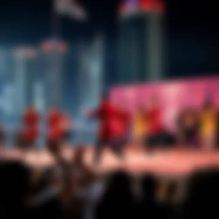 Cultural event showcasing traditional performances