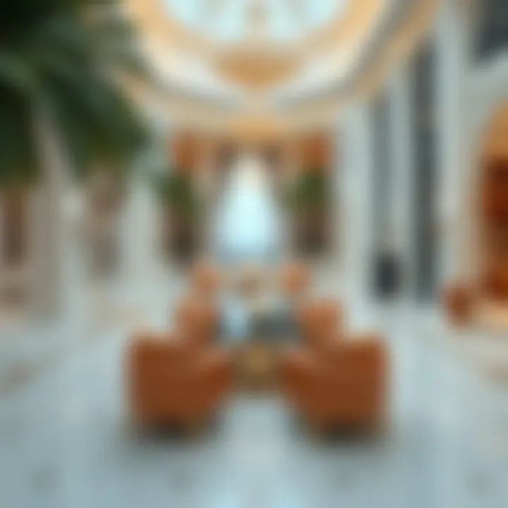 Amenities and recreational spaces within the White Palace premises