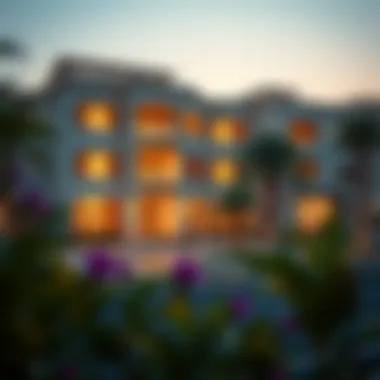 A luxurious property development showcasing real estate investment opportunities during holidays