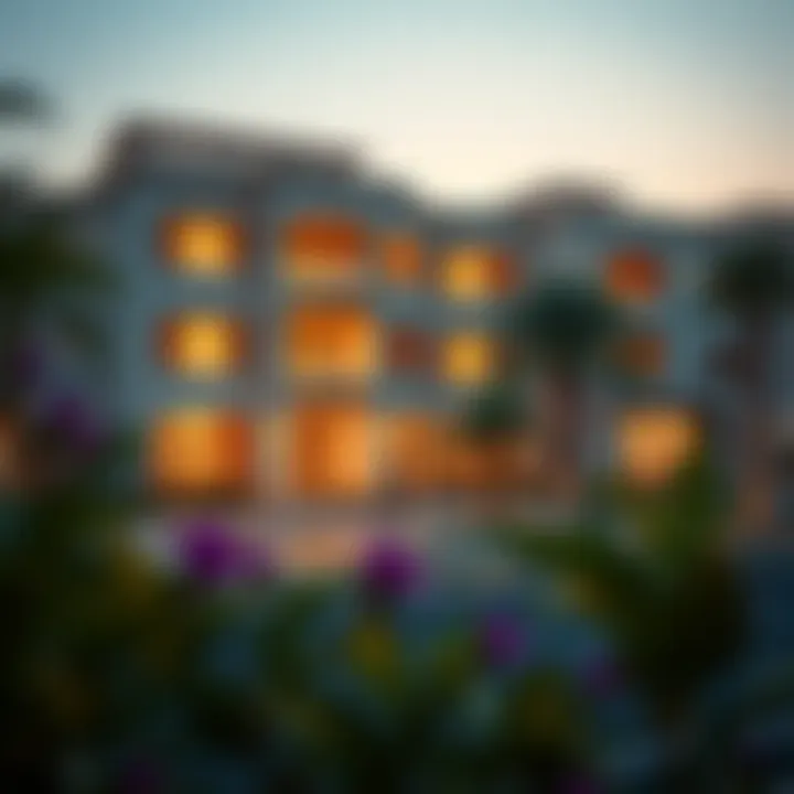 A luxurious property development showcasing real estate investment opportunities during holidays