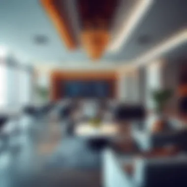 Inviting Lounge Area for Members Relaxing lounge area for members at Fitness First Dubai Marina
