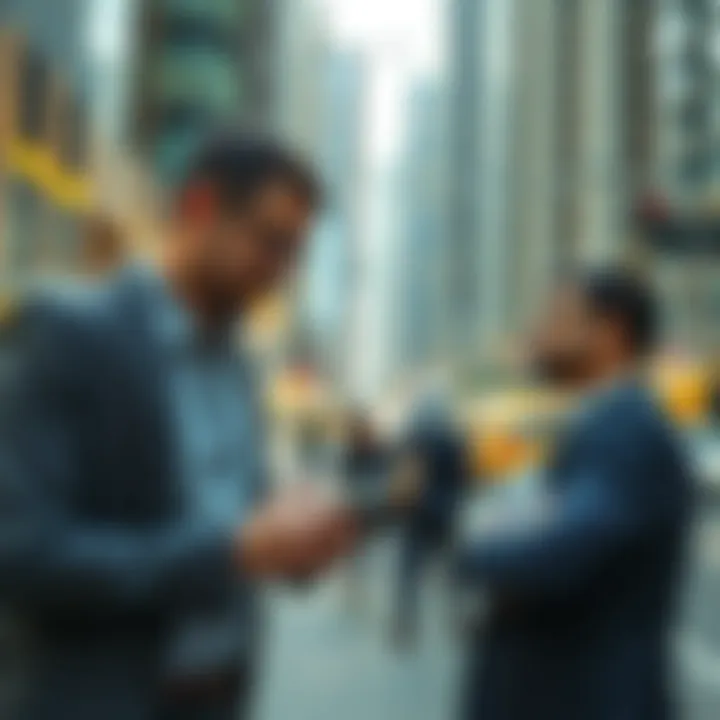 Investors analyzing real estate opportunities influenced by E101