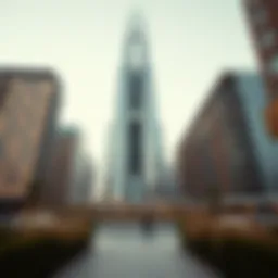 Stunning exterior view of the IT Center Building showcasing modern architecture